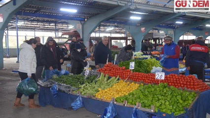 Olumsuz Hava Şartları Nedeniyle Pazartesi Pazarı Boş Kaldı