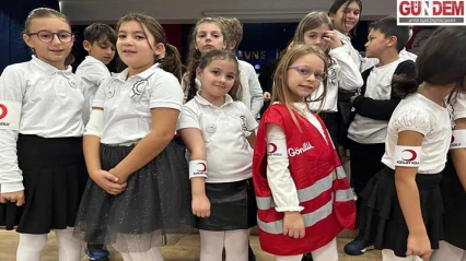 Plevne İlkokulu Öğrencilerinden Kızılay Haftası Duyarlılığı