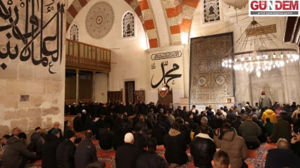 Regaip Kandili dualarla idrak edildi