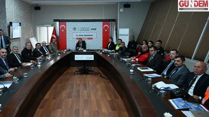 TAMP Edirne Afet Müdahale Planı Toplantısı yapıldı