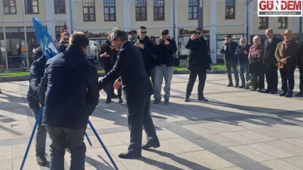 Türk Hava Kurumu'nun 101. yılında çelenk töreni düzenlendi