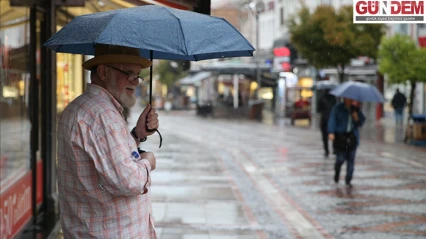 Yeni haftada  yağışlı hava bekleniyor