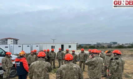 54. mekanize tugay personeline AFAD eğitimi