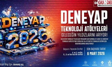 Deneyap Teknoloji Atölyeleri yeni öğrencilerini bekliyor