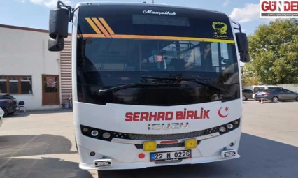 Edirne'de yıkım nedeniyle durak değişikliği
