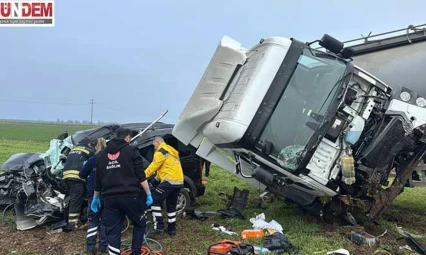 Eski köy muhtarı kazada yaşamını yitirdi