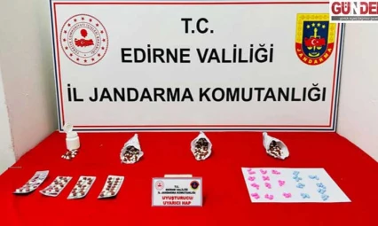 Evde yapılan aramada 475 uyuşturucu hap ele geçirildi