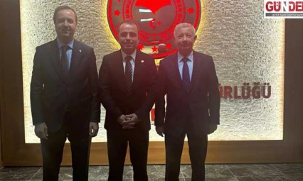 Kaymakam Mercan'dan, Edirne Tarım ve Orman Müdürü İslam Köse'ye ziyaret