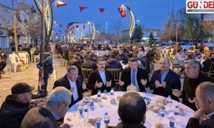 Lalapaşa'da Yağmur duası ve iftar programı gerçekleştirildi