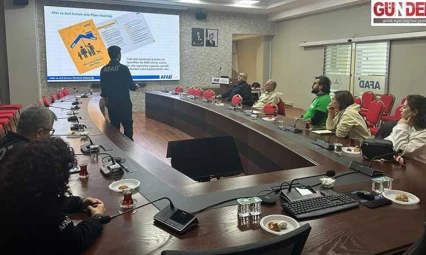 Turist rehberlerine afet bilinci kazandırıldı