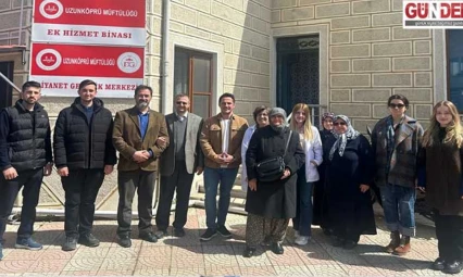 Uzunköprü'de hacı adaylarına aşı uygulaması gerçekleştirildi