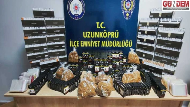 17 bin 500 doldurulmuş makaron ele geçirildi