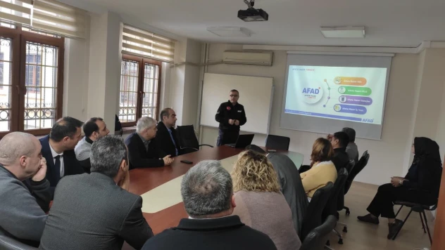 Afete hazırlık için bir adım daha