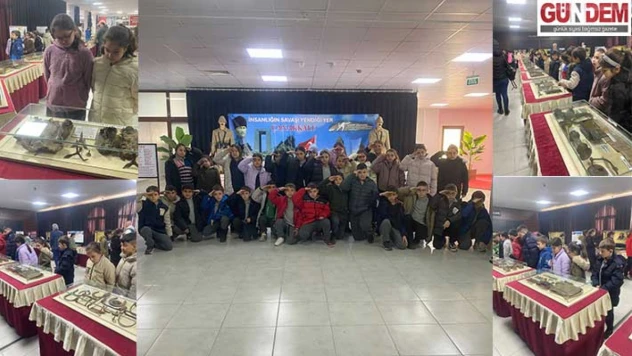 Çanakkale ruhunu gezici müzede yaşadılar