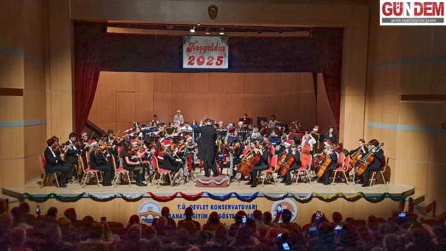 Çocuk Orkestrasından Yılbaşı konseri