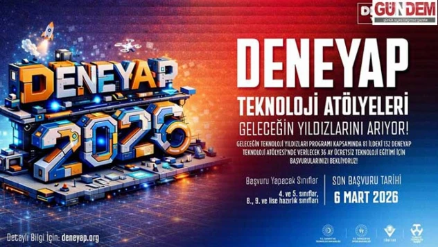 Deneyap Teknoloji Atölyeleri yeni öğrencilerini bekliyor