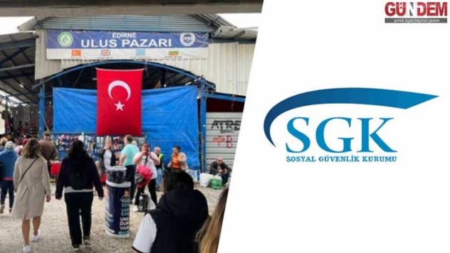 Edirne Belediyesi'nin borcuna karşılık Ulus Pazarı SGK'ya devredildi