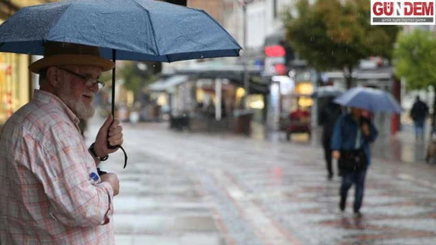 Edirne için gök gürültülü sağanak uyarısı