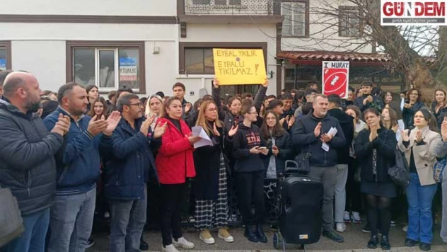 EYBAL öğrencileri ve velilerinden taşınma kararına tepki