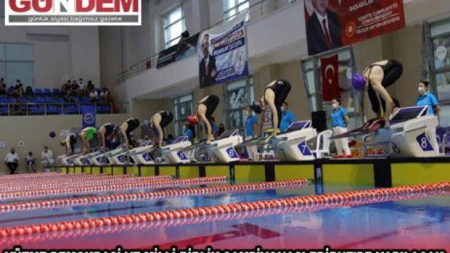 TSSF Paletli Yüzme Demokrasi ve Milli Birlik Şampiyonası Edirne'de yapılacak