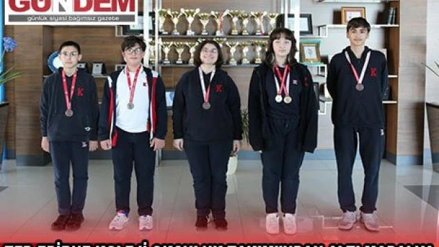 TED EDİRNE KOLEJİ OKÇULUK TAKIMI'NDAN ALTI MADALYA