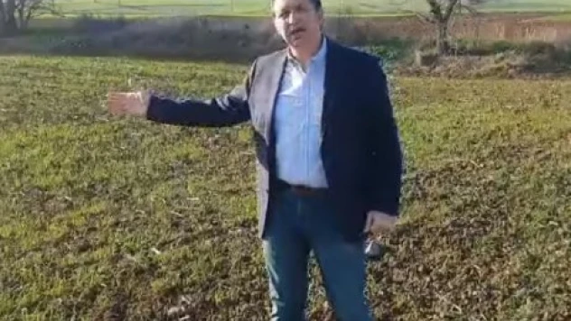 Çiftçiye destek istedi