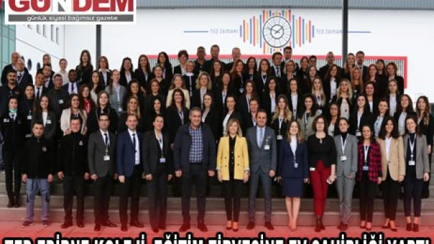 TED EDİRNE KOLEJİ, EĞİTİM ZİRVESİNE EV SAHİPLİĞİ YAPTI