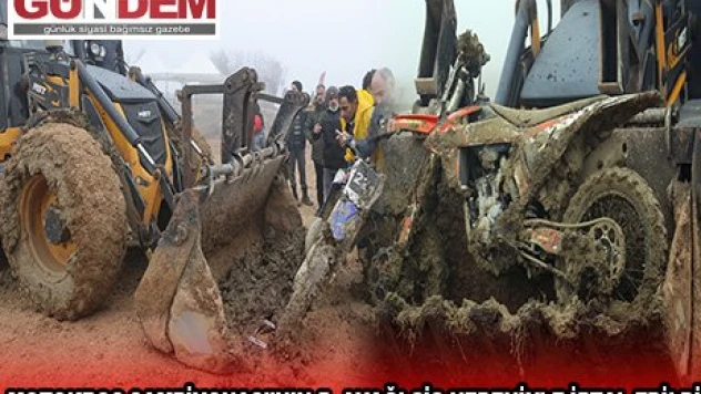 Motokros Şampiyonası'nın 5. ayağı sis nedeniyle iptal edildi