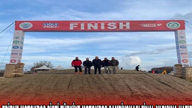 Edirne motokros pisti Türkiye Motokros Şampiyonası final yarışına hazır