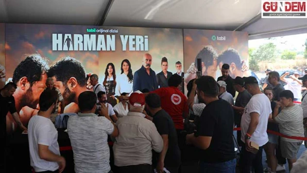 Harman Yeri' dizisi Kırkpınar'da güreşseverlere tanıtıldı