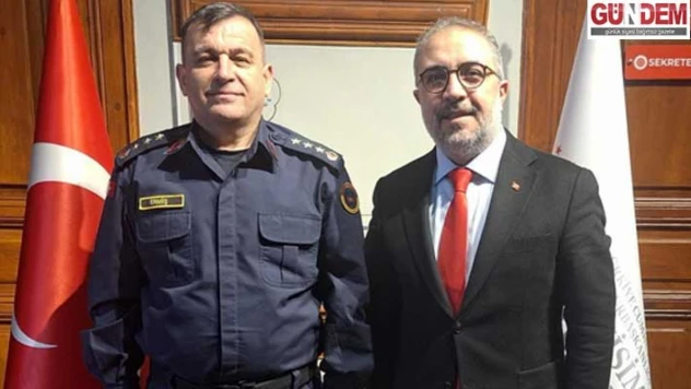 Jandarma Komutanı Ermiş İletişim Başkanlığı'na ziyaret gerçekleştirdi