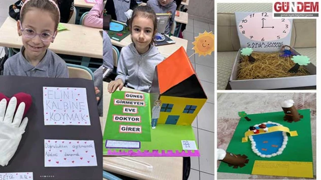Kadripaşa'da 'Atasözleri ve Deyimleri Maket Anlatımı' Etkinliği