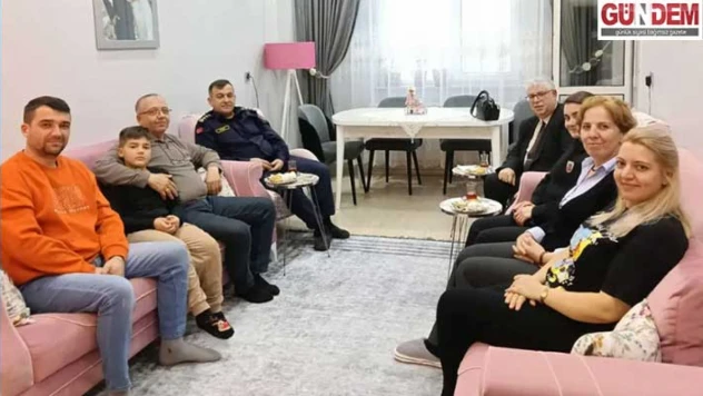 Kadripaşa ilkokulu öğrencisine destek buluşması