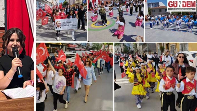 Kadripaşa Öğrencileri 23 Nisan'da Sevinç Dolu Anlar Yaşadı