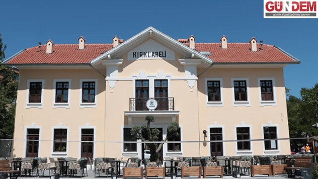 Kırklareli Millet Bahçesi'nde tescilli yapılar restore ediliyor