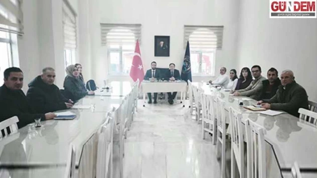 Meriç'te 1. dönem değerlendirme toplantısı yapıldı