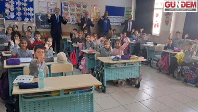 Milli Eğitim Müdürü Arpacı'dan Kadripaşa'ya ziyaret
