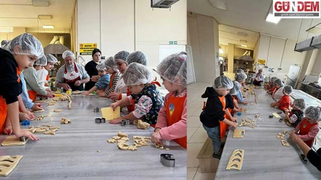 Minik öğrenciler Osmanlı'dan kalan tatlı mirasını atölyede tanıdı