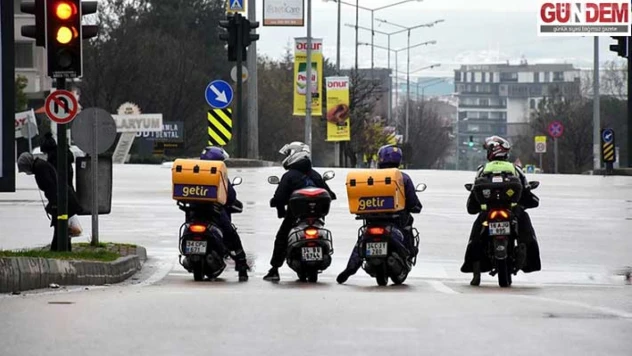 Motosikletli Kuryelere SRC zorunluluğu getirildi