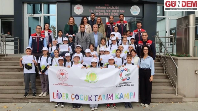 Öğrenciler tarımı yerinde öğrendi