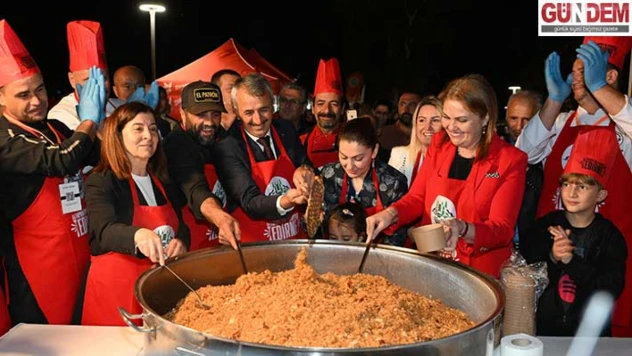 Osmanlı mutfağının mirası 'Ağa Pilavı' festivale damga vurdu