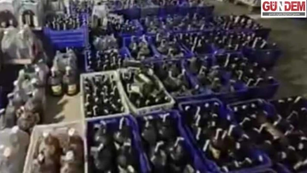 Sahte ve kaçak alkole büyük operasyon