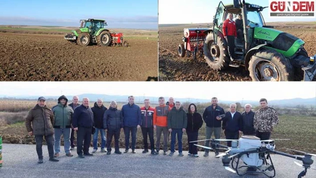 Taptık Köyü'nde mera hamlesi