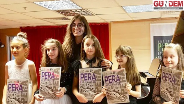 TED Edirne Koleji öğrencileri Uluslararası Pera Piyano Festivali'nde boy gösterdi