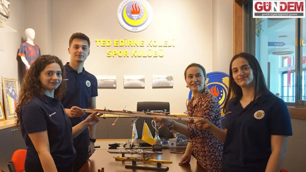TED Edirne Koleji öğrencileri kürek sporuna bilimsel boyut kazandırdı
