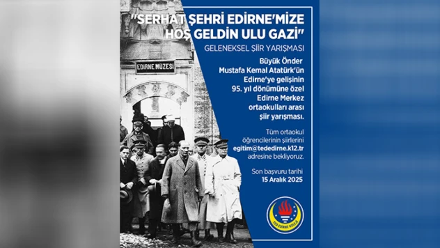 TED'in 'Hoş Geldin Ulu Gazi' şiir yarışması bu yıl da ortaokul öğrencilerini bekliyor