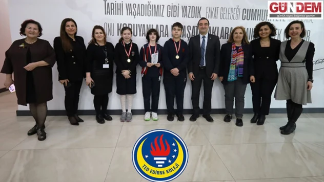 TED Koleji'nden bir başarı daha