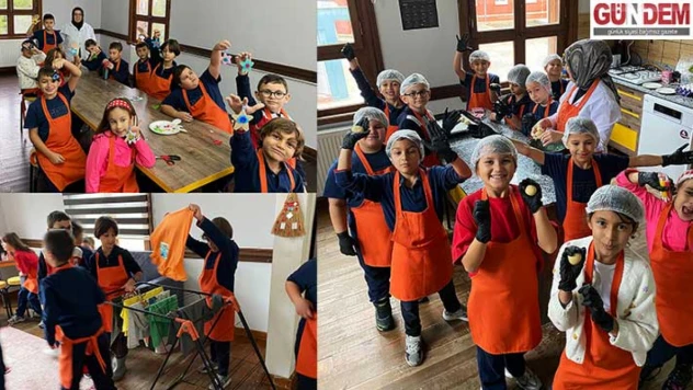 TED'li 3. sınıf öğrencileri Günlük Yaşam Becerilerini deneyimledi