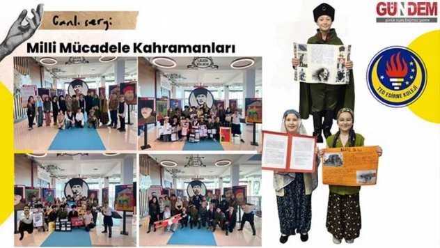 TED'li öğrenciler, Milli Mücadele'yi çeşitli etkinliklerle işledi