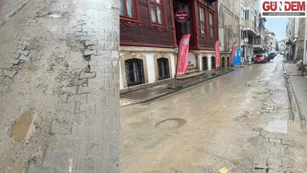 Uzun Süredir Yapılmayan Yol Bakımı Vatandaşları mağdur ediyor